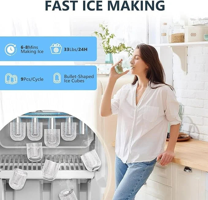 All-in-One Water and Ice Station
